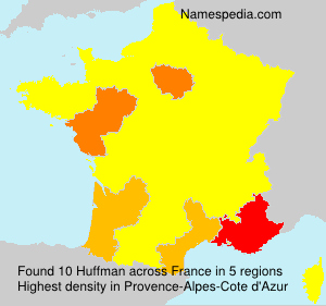 Surname Huffman in France Surname Huffman in France