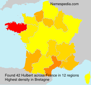 Surname Hulbert in France Surname Hulbert in France