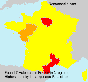 Surname Hule in France Surname Hule in France