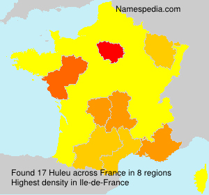 Surname Huleu in France Surname Huleu in France