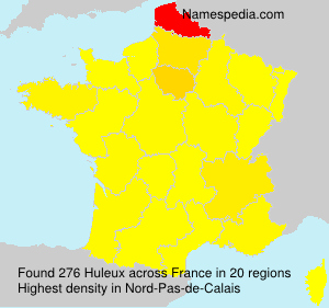 Surname Huleux in France Surname Huleux in France