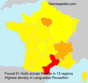 Surname Hullo in France Surname Hullo in France