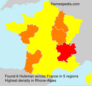 Surname Hulsman in France