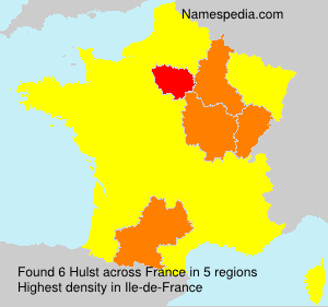 Surname Hulst in France Surname Hulst in France