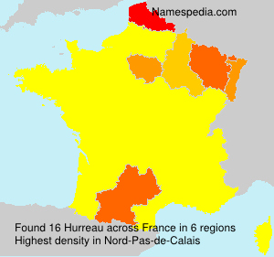 Surname Hurreau in France Surname Hurreau in France