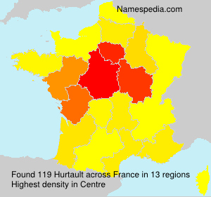 Surname Hurtault in France Surname Hurtault in France