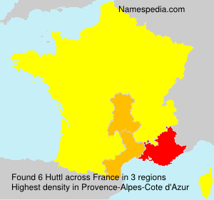 Surname Huttl in France