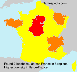 Surname Iacobescu in France Surname Iacobescu in France
