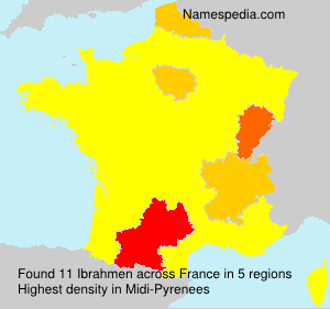 Surname Ibrahmen in France Surname Ibrahmen in France