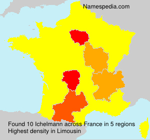 Surname Ichelmann in France Surname Ichelmann in France