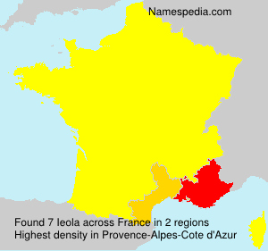 Surname Ieola in France Surname Ieola in France