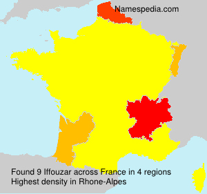 Surname Iffouzar in France Surname Iffouzar in France