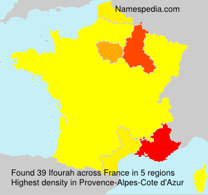 Surname Ifourah in France Surname Ifourah in France
