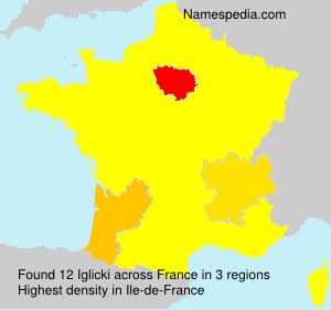 Surname Iglicki in France Surname Iglicki in France