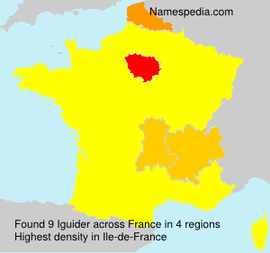 Surname Iguider in France Surname Iguider in France