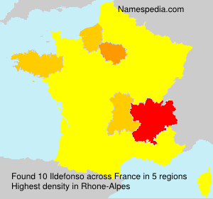 Surname Ildefonso in France Surname Ildefonso in France