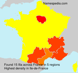 Surname Illa in France Surname Illa in France