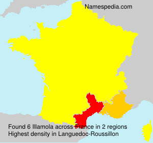 Surname Illamola in France