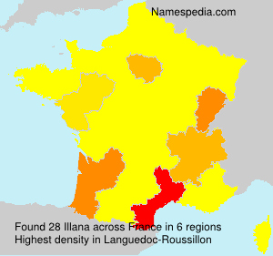 Surname Illana in France Surname Illana in France
