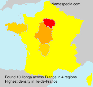Surname Ilonga in France Surname Ilonga in France