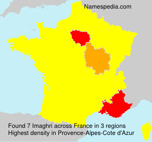 Surname Imaghri in France Surname Imaghri in France