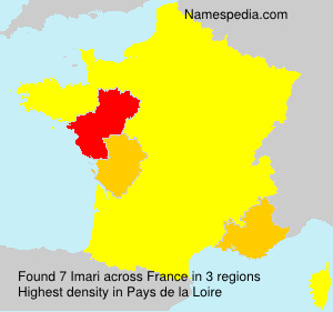 Surname Imari in France