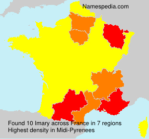 Surname Imary in France Surname Imary in France