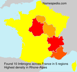 Surname Imbrogno in France Surname Imbrogno in France