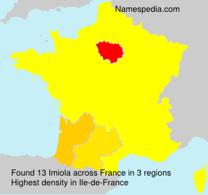 Surname Imiola in France Surname Imiola in France