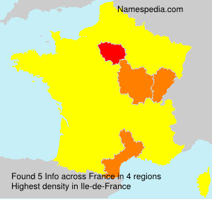 Surname Info in France Surname Info in France