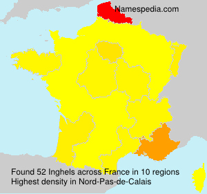 Surname Inghels in France Surname Inghels in France