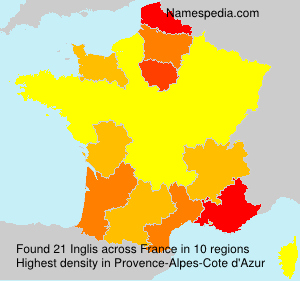 Surname Inglis in France Surname Inglis in France