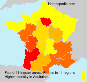 Surname Ingram in France Surname Ingram in France
