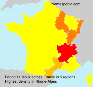 Surname Isbilir in France Surname Isbilir in France
