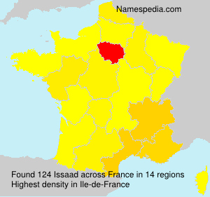Surname Issaad in France Surname Issaad in France