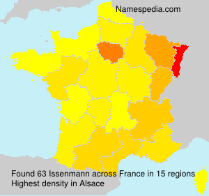 Surname Issenmann in France Surname Issenmann in France