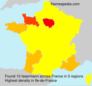 Surname Issermann in France Surname Issermann in France