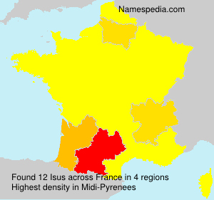 Surname Isus in France Surname Isus in France