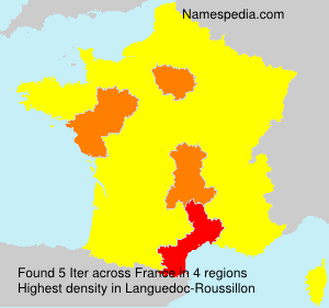 Surname Iter in France