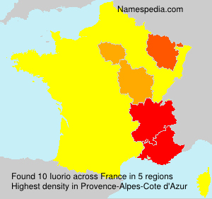 Surname Iuorio in France Surname Iuorio in France