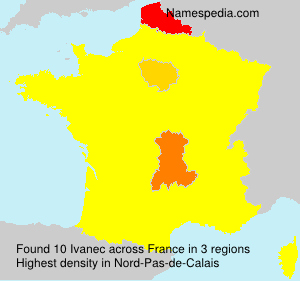 Surname Ivanec in France Surname Ivanec in France