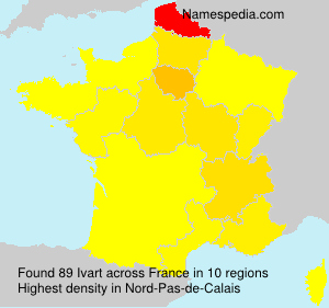 Surname Ivart in France Surname Ivart in France