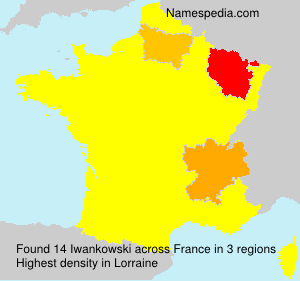Surname Iwankowski in France Surname Iwankowski in France