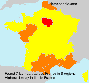 Surname Izembart in France Surname Izembart in France