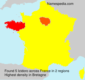 Surname Izidoro in France Surname Izidoro in France