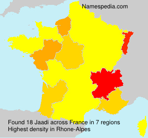 Surname Jaadi in France Surname Jaadi in France