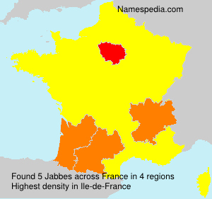 Surname Jabbes in France Surname Jabbes in France