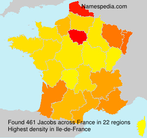 Surname Jacobs in France Surname Jacobs in France