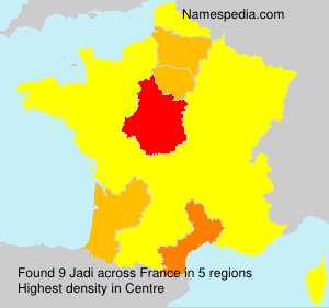 Surname Jadi in France