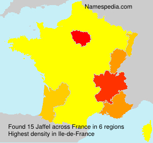 Surname Jaffel in France Surname Jaffel in France